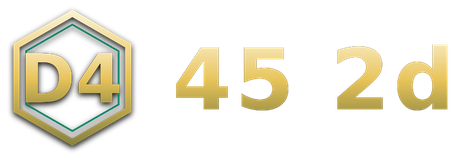 45 2d logo